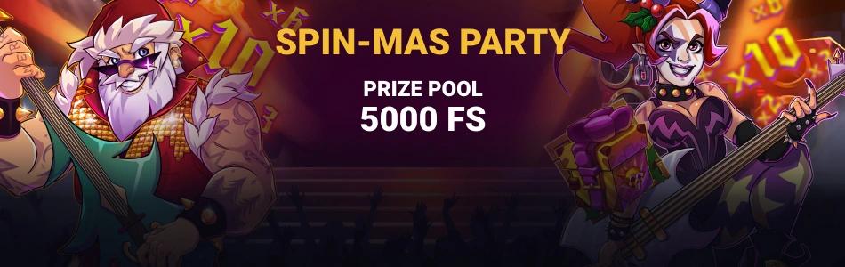 Spin-Mas Party